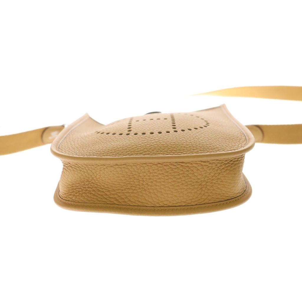 Hermes TPM 16 Shoulder Bag Taurillon Clemence Q Brown — view 4