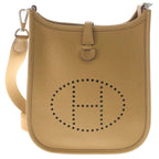 Hermes TPM 16 Shoulder Bag Taurillon Clemence Q Brown