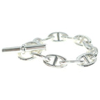 Hermes Chaine D'ancre TGM Bracelet Chain Silver — view 4