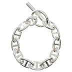 Hermes Chaine D'ancre TGM Bracelet Chain Silver — view 2