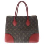 Louis Vuitton Monogram Dori Tote Brown Red Leather Gold — view 2