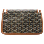 Goyard Pochette Plumet PM Leather Shoulder Bag Wallet Pouch Brown — view 2