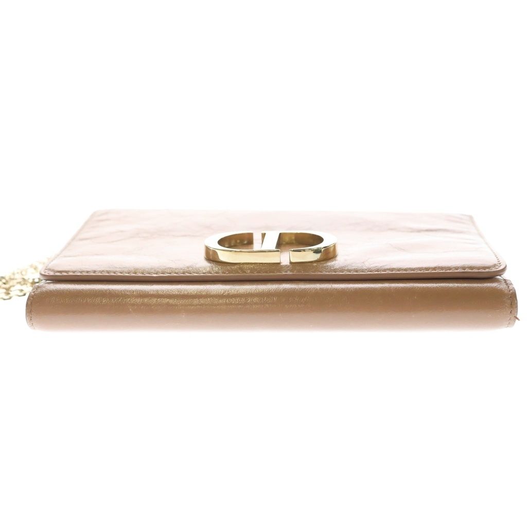 Dior 30 Montaigne Wallet Monte New Chain Leather Pink — view 4