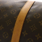 Louis Vuitton Monogram Keepall Bandouliere 60 Leather 2-Way Shoulder Bag Brown — view 6