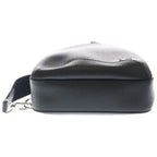 Louis Vuitton Taiga New Sling Bag Black Leather Silver — view 4