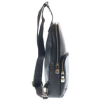 Louis Vuitton Taiga New Sling Bag Black Leather Silver — view 3