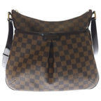 Louis Vuitton Damier Blue Msveli PM Shoulder Bag Leather Brown