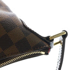 Louis Vuitton Damier Blue Msveli PM Shoulder Bag Leather Brown — view 6