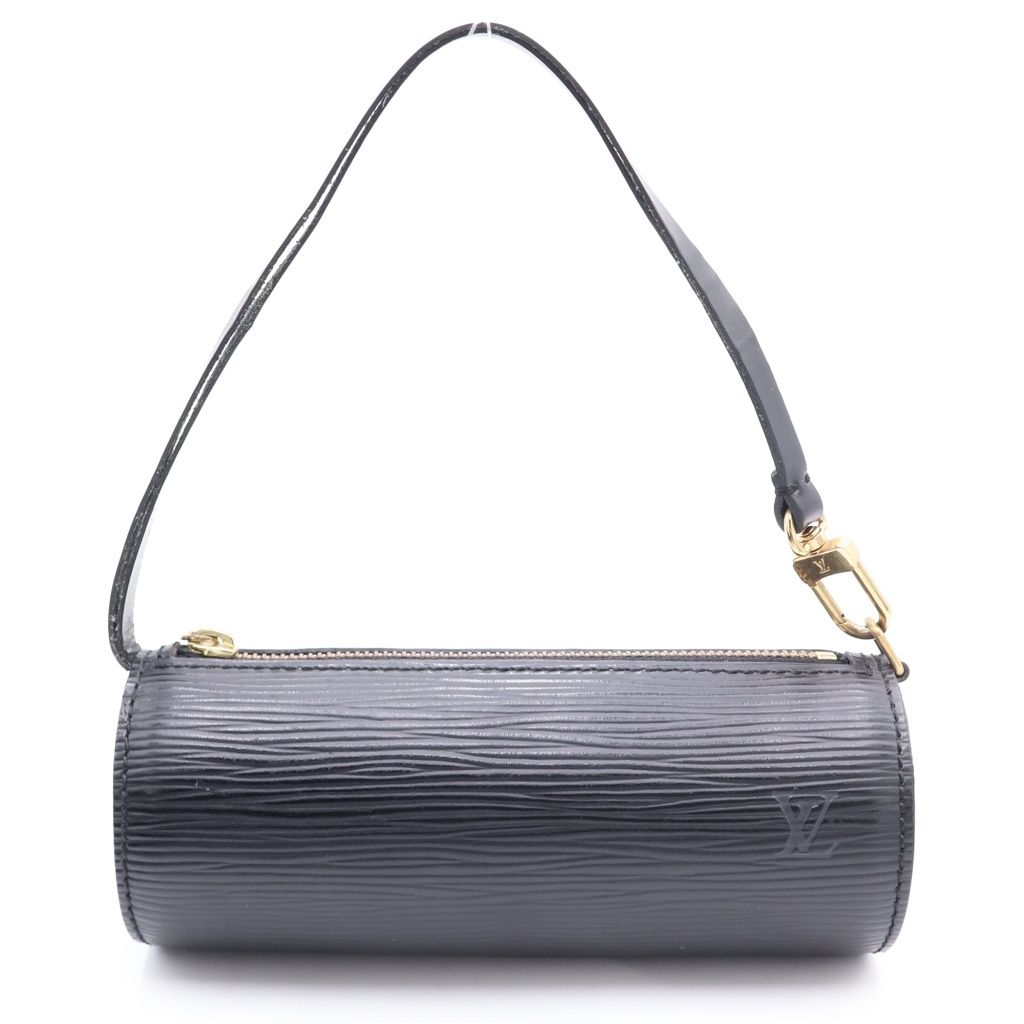 Louis Vuitton Epi Flo Leather Handbag Noir Black — view 8
