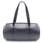 Louis Vuitton Epi Flo Leather Handbag Noir Black