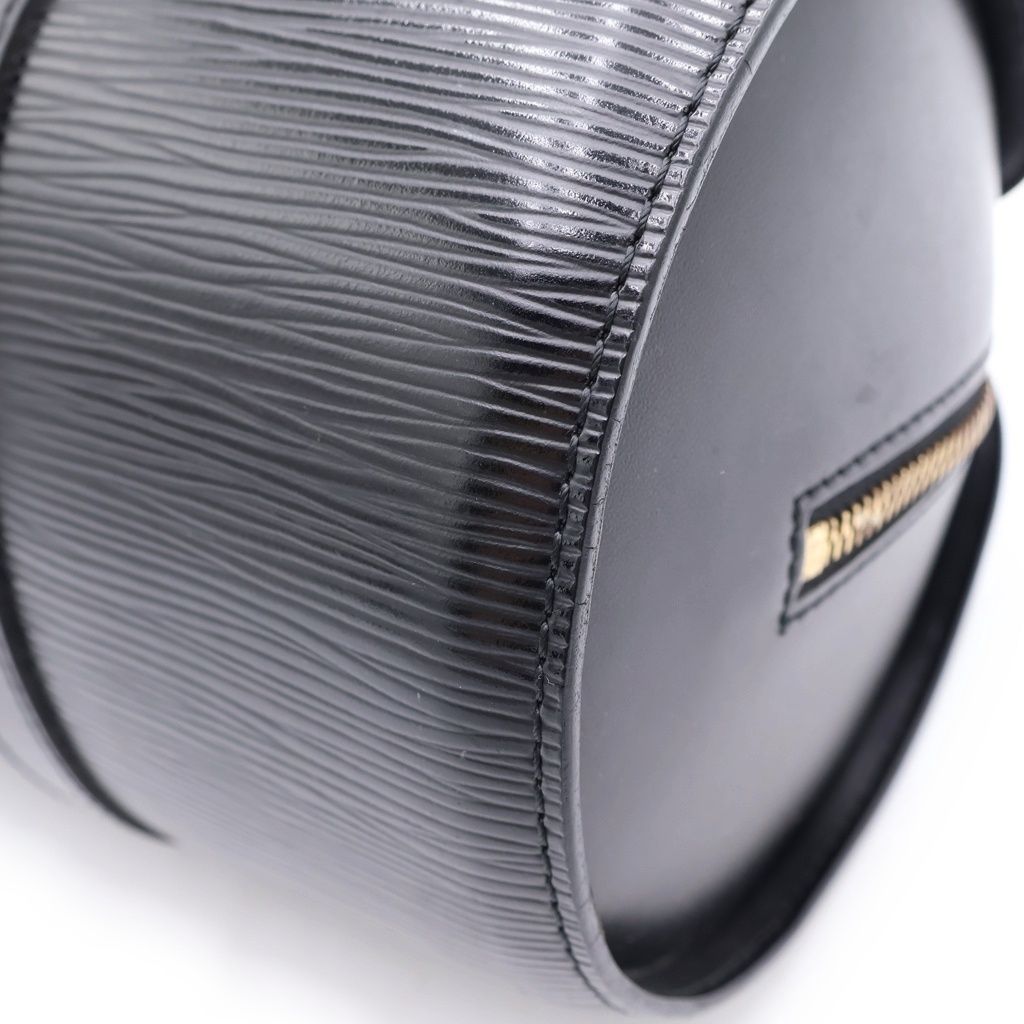 Louis Vuitton Epi Flo Leather Handbag Noir Black — view 5