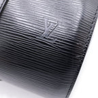Louis Vuitton Epi Flo Leather Handbag Noir Black — view 6