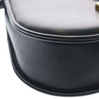 Fendi Mont Shoulder Bag FF Logo Leather Black — view 5