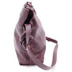 Loewe Lame Leather 2-Way Shoulder Bag Drawstring Bordeaux — view 3