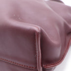 Loewe Lame Leather 2-Way Shoulder Bag Drawstring Bordeaux — view 5