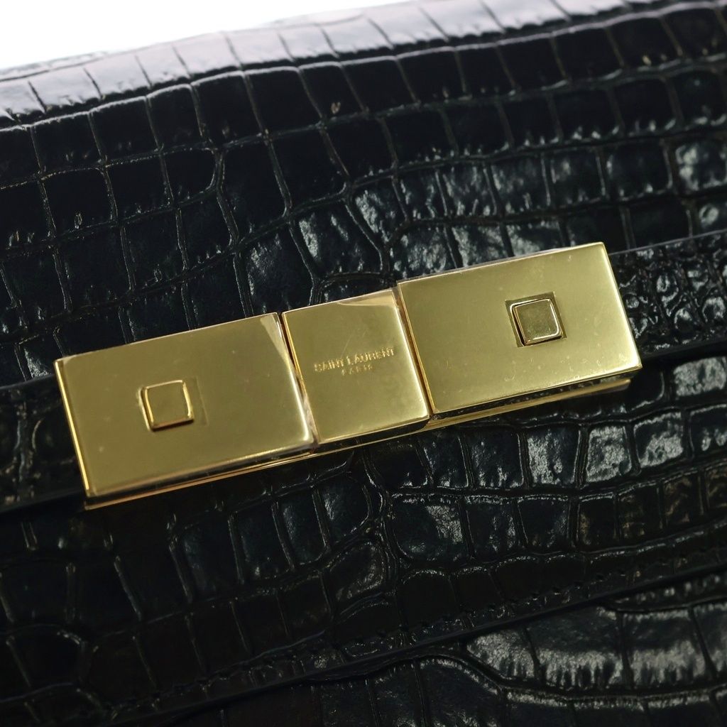 Saint Laurent Paris Man Black Shoulder — view 6
