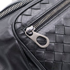 Bottega Veneta Intreccia Leather Belt Bag Black — view 6