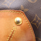 Louis Vuitton Monogram Tee PM Leather Handbag Brown — view 7