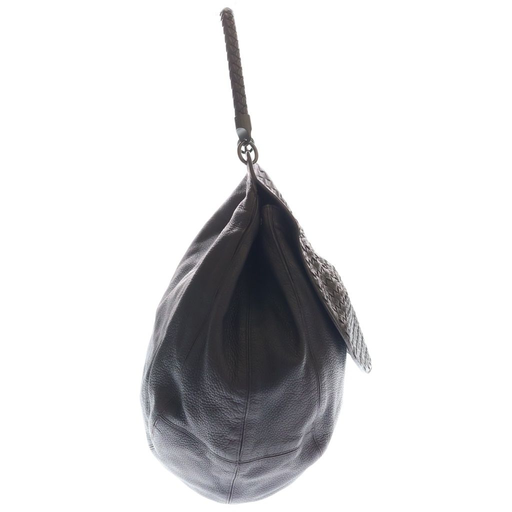 Bottega Veneta Intreccia Tote Purple Leather — view 3
