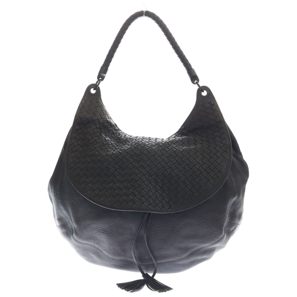 Bottega Veneta Intreccia Tote Purple Leather