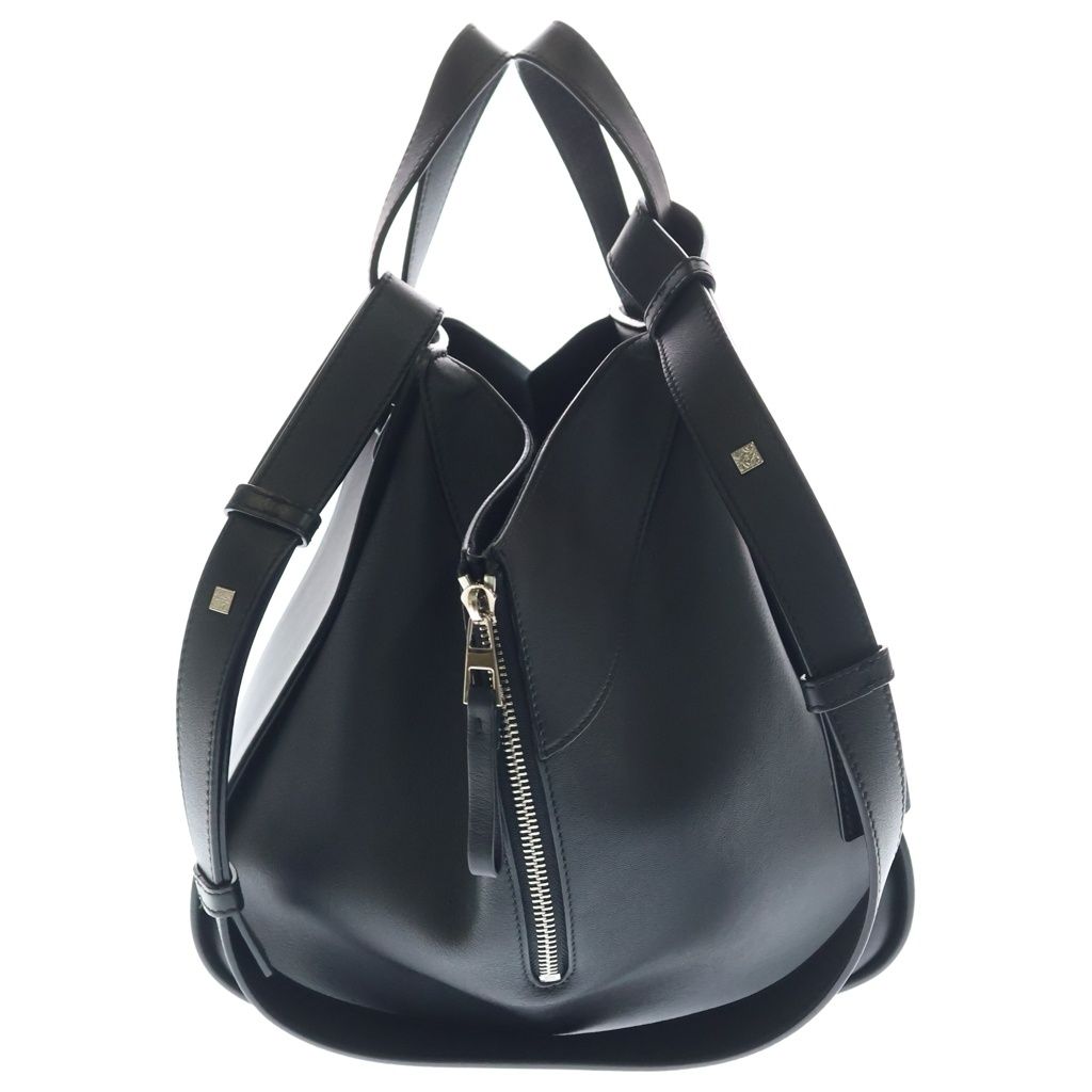 Loewe Hammock Handback 2-Way Back Leather Black Shoulder — view 3