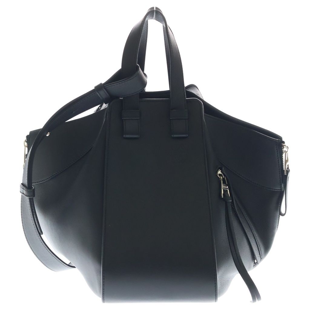 Loewe Hammock Handback 2-Way Back Leather Black Shoulder