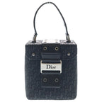 Dior Trotter Vanity Back Canvas Leather Black
