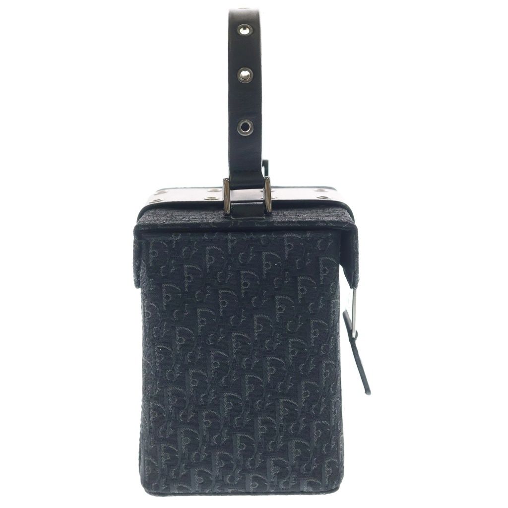 Dior Trotter Vanity Back Canvas Leather Black — view 3