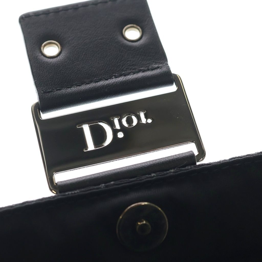 Dior Trotter Vanity Back Canvas Leather Black — view 7