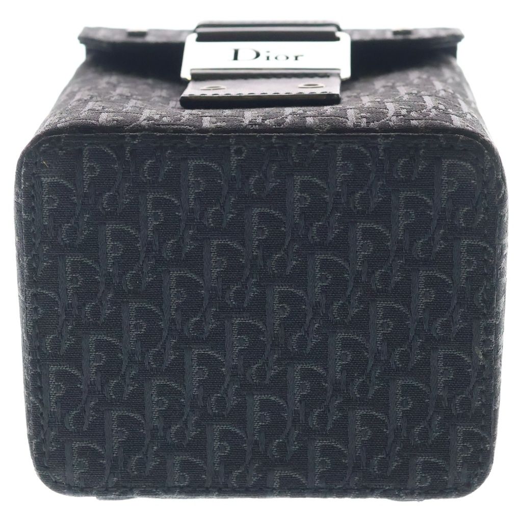 Dior Trotter Vanity Back Canvas Leather Black — view 4