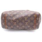 Louis Vuitton Monogram Totally PM Tote Brown Leather Gold — view 4