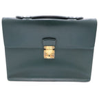 Louis Vuitton Taiga Clado Epi Sea Leather Handbag Briefcase Green