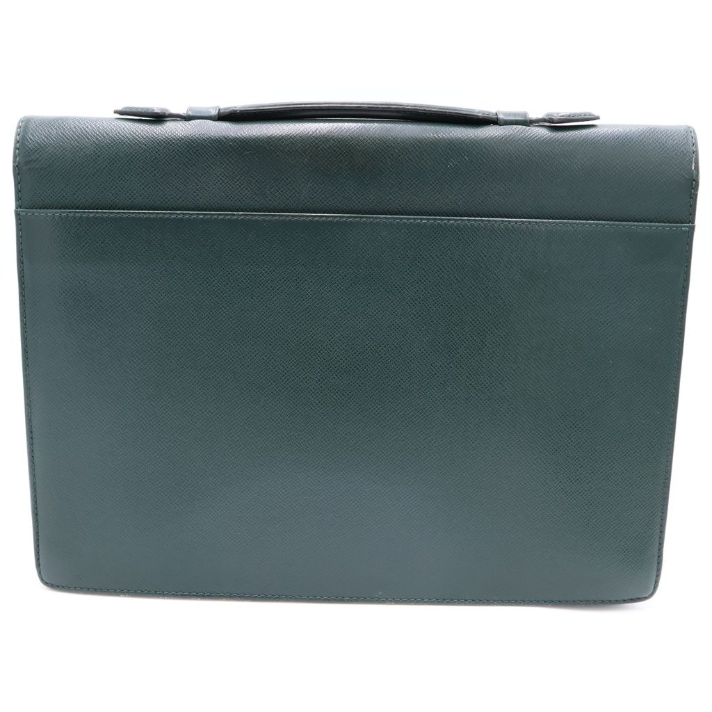 Louis Vuitton Taiga Clado Epi Sea Leather Handbag Briefcase Green — view 2