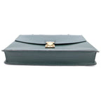 Louis Vuitton Taiga Clado Epi Sea Leather Handbag Briefcase Green — view 4