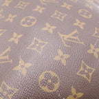 Louis Vuitton Monogram Macassar Davis Leather 2-Way Tote Shoulder Bag Brown — view 6