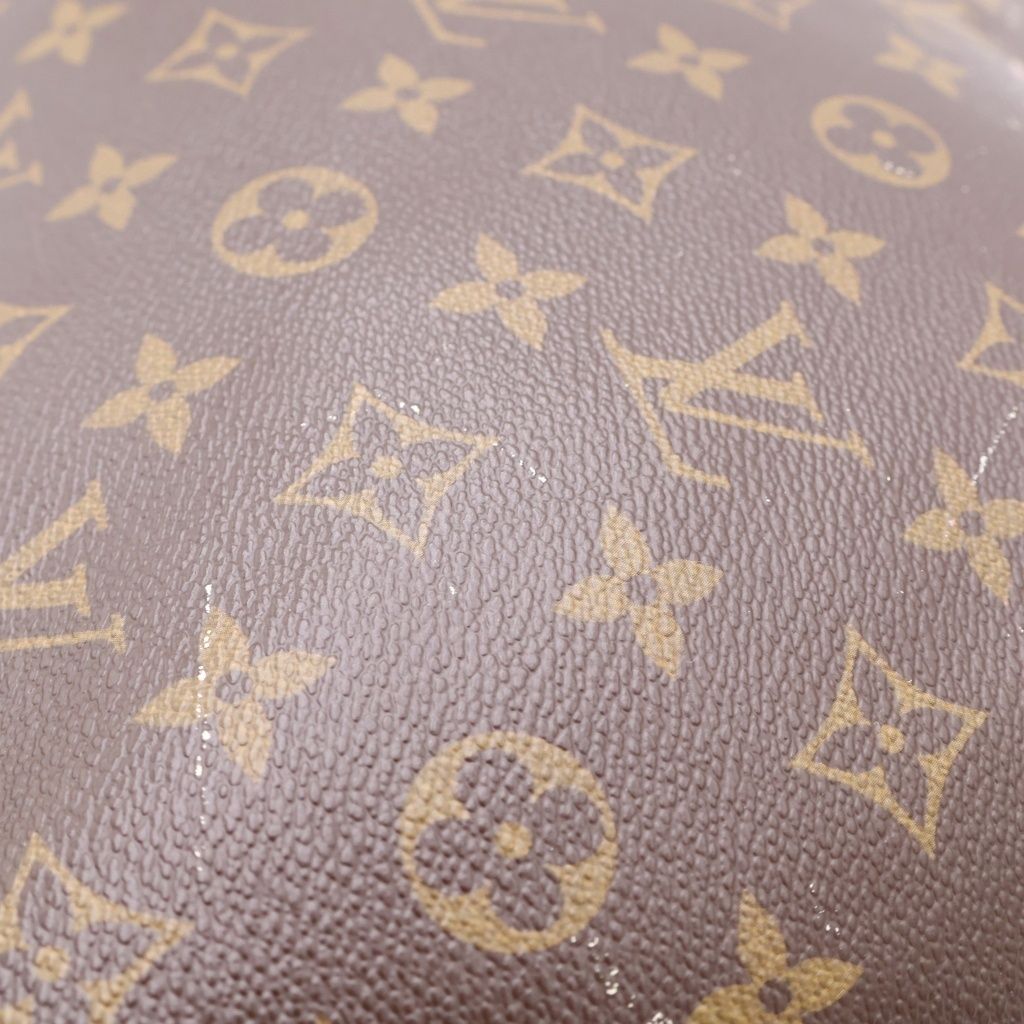 Louis Vuitton Monogram Macassar Davis Leather 2-Way Tote Shoulder Bag Brown — view 6