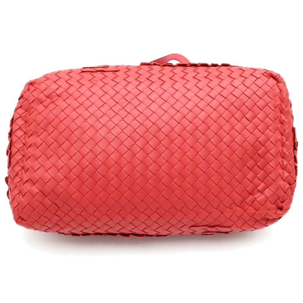 Bottega Veneta Intreccia Frills Leather Tote Shoulder Bag — view 4