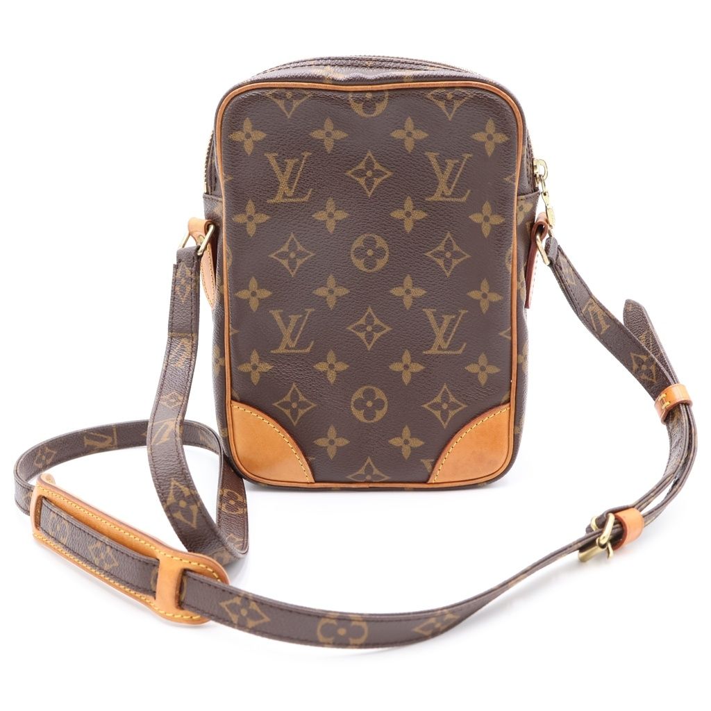 Louis Vuitton Monogram Amazon Leather Shoulder Bag Brown — view 2