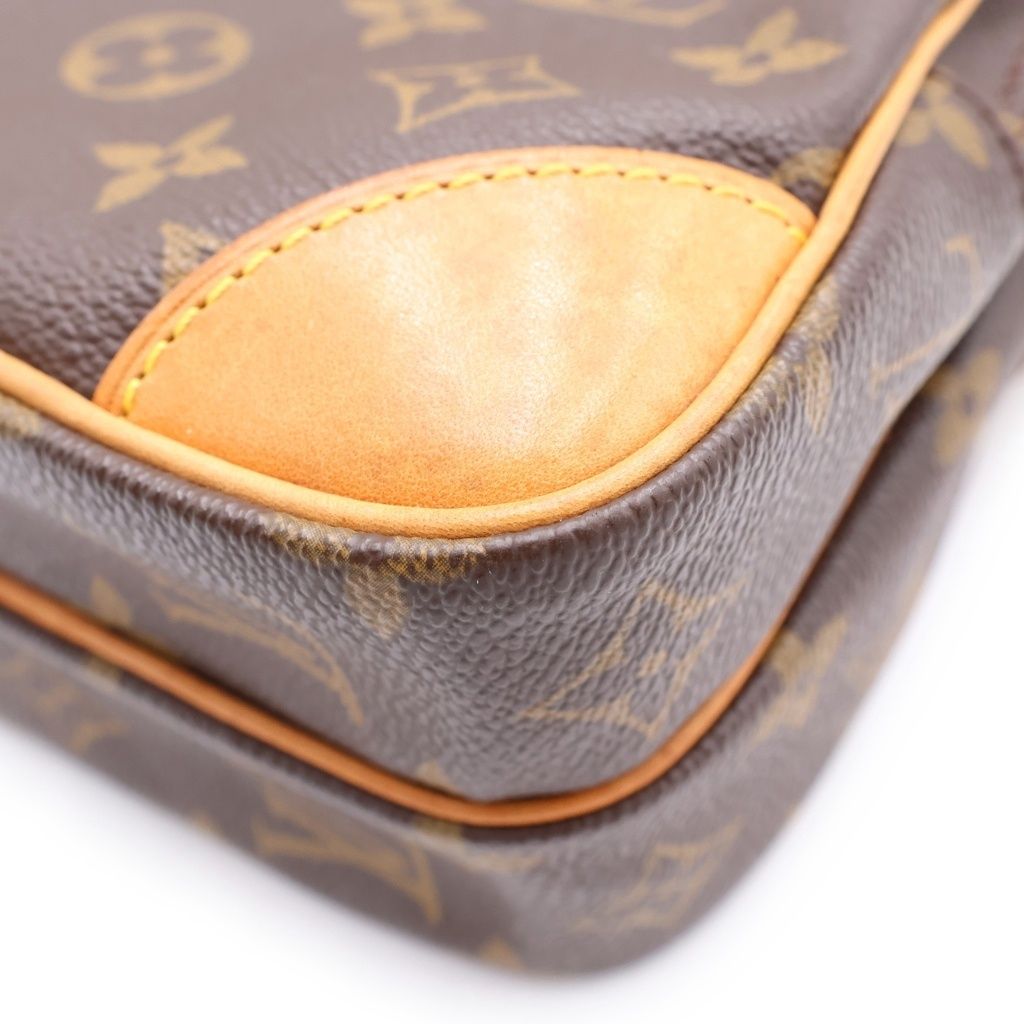 Louis Vuitton Monogram Amazon Leather Shoulder Bag Brown — view 5