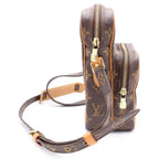Louis Vuitton Monogram Amazon Leather Shoulder Bag Brown — view 3