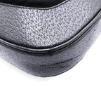 Gucci Jackie Oneshoulder Handbag Black Canvas Leather 001 Silver — view 5