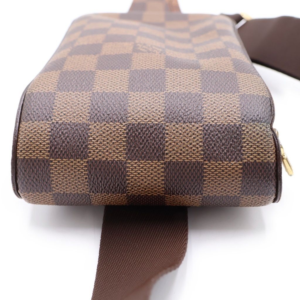 Louis Vuitton Damier Geronimos Leather Belt Bag Brown — view 4