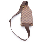 Louis Vuitton Damier Geronimos Leather Belt Bag Brown — view 2