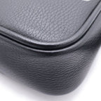 Gucci Messenger Bag Black Leather Gold — view 5