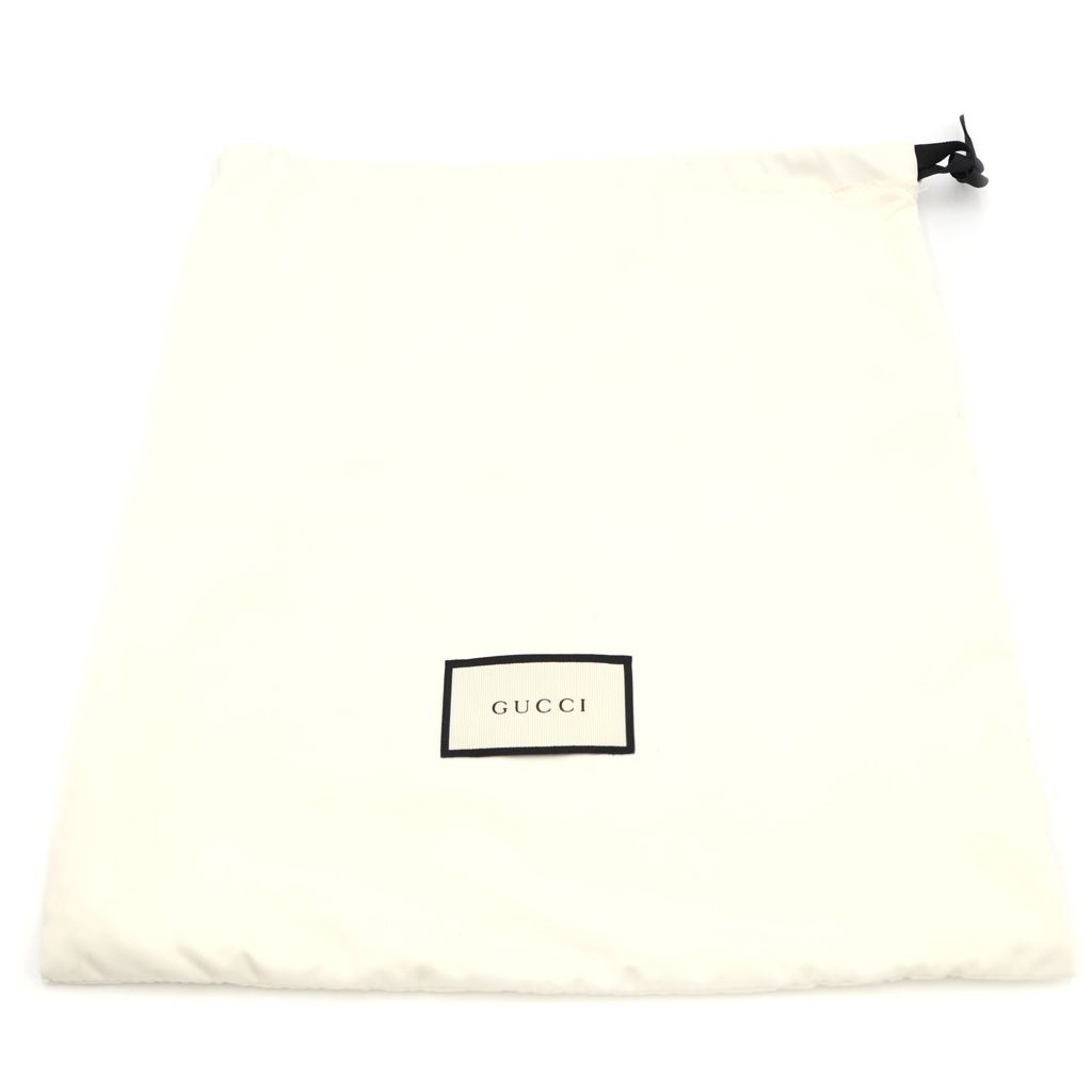 Gucci Messenger Bag Black Leather Gold — view 8