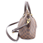 Louis Vuitton Damier Siena PM Shoulder Bag Tee Canvas Leather Brown — view 3