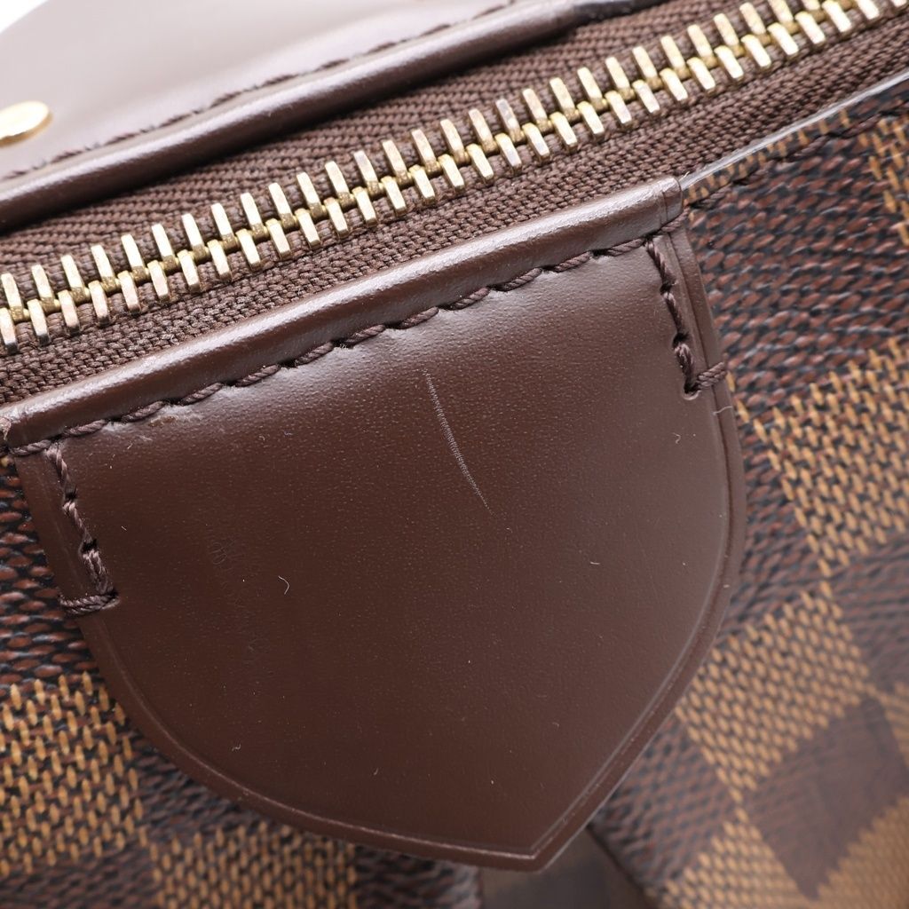 Louis Vuitton Damier Siena PM Shoulder Bag Tee Canvas Leather Brown — view 7