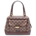 Louis Vuitton Damier Knightsbridge Handbag Tee Canvas Leather Brown