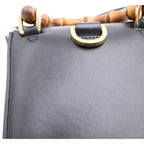 Gucci Shoulder Bag Minihandbag Black Leather Gold — view 6