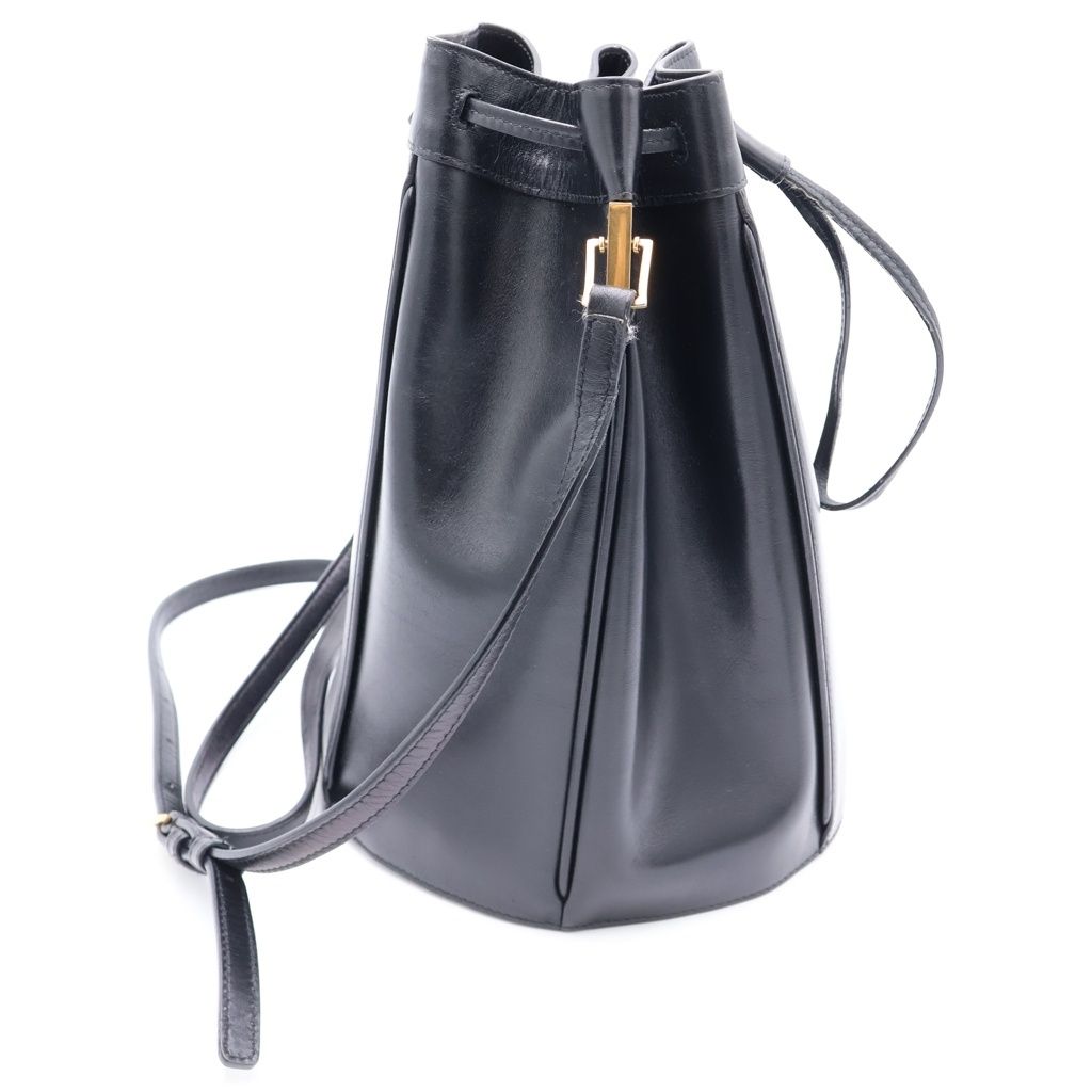 Saint Laurent Paris Talitha Shoulder Bag Black Leather Gold — view 3